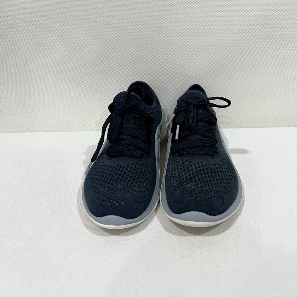 Crocs LiteRide RW 206705 Sneakers Blue/Navy/Gray Size 5 Women Waterproof - Picture 7 of 9